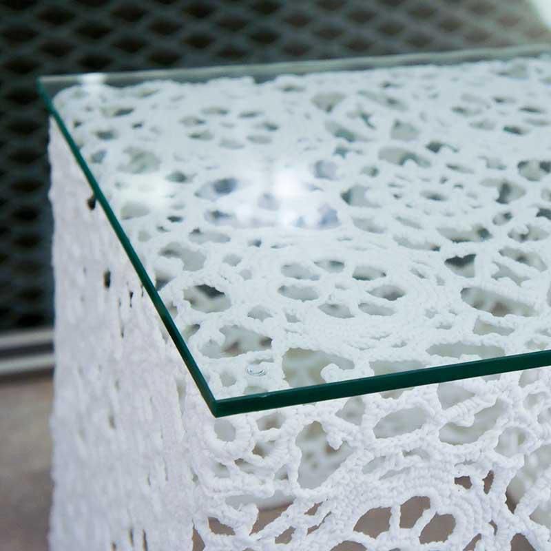 クロシェテーブル3030用ガラストップ テーブル