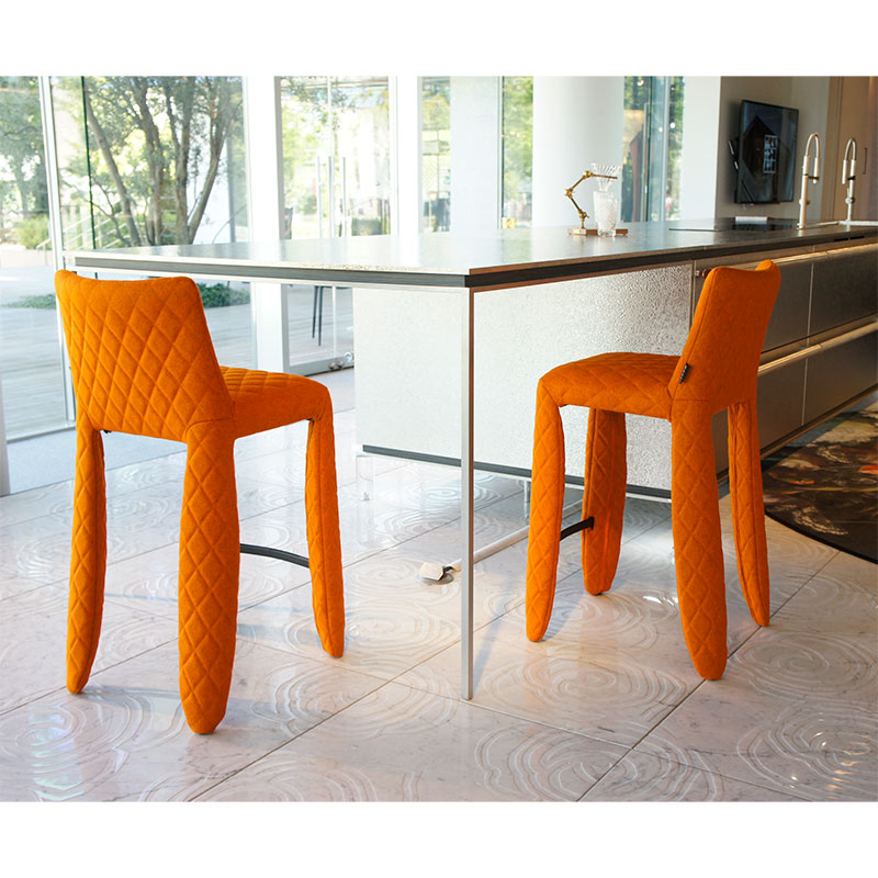 moooi | モーイ「モンスターバースツール ロー」オレンジ