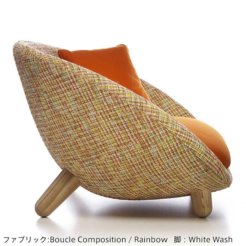 ラブソファー ブークレ コンポジション レインボー W脚｜moooi Japan 