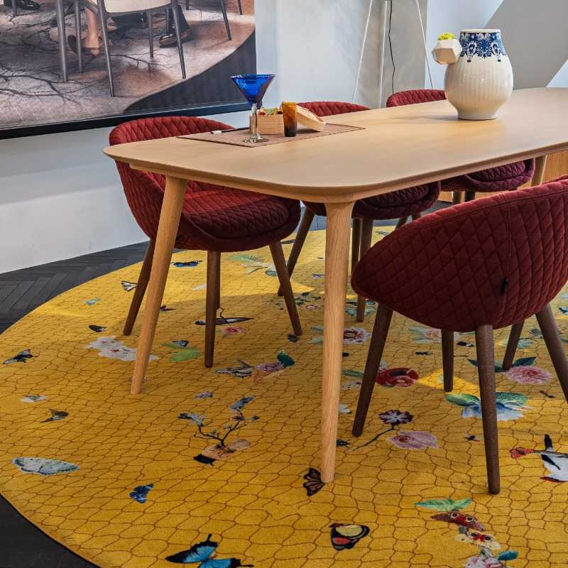 ジオダイニングテーブル250 ホワイトウォッシュ｜moooi Japan｜モーイ