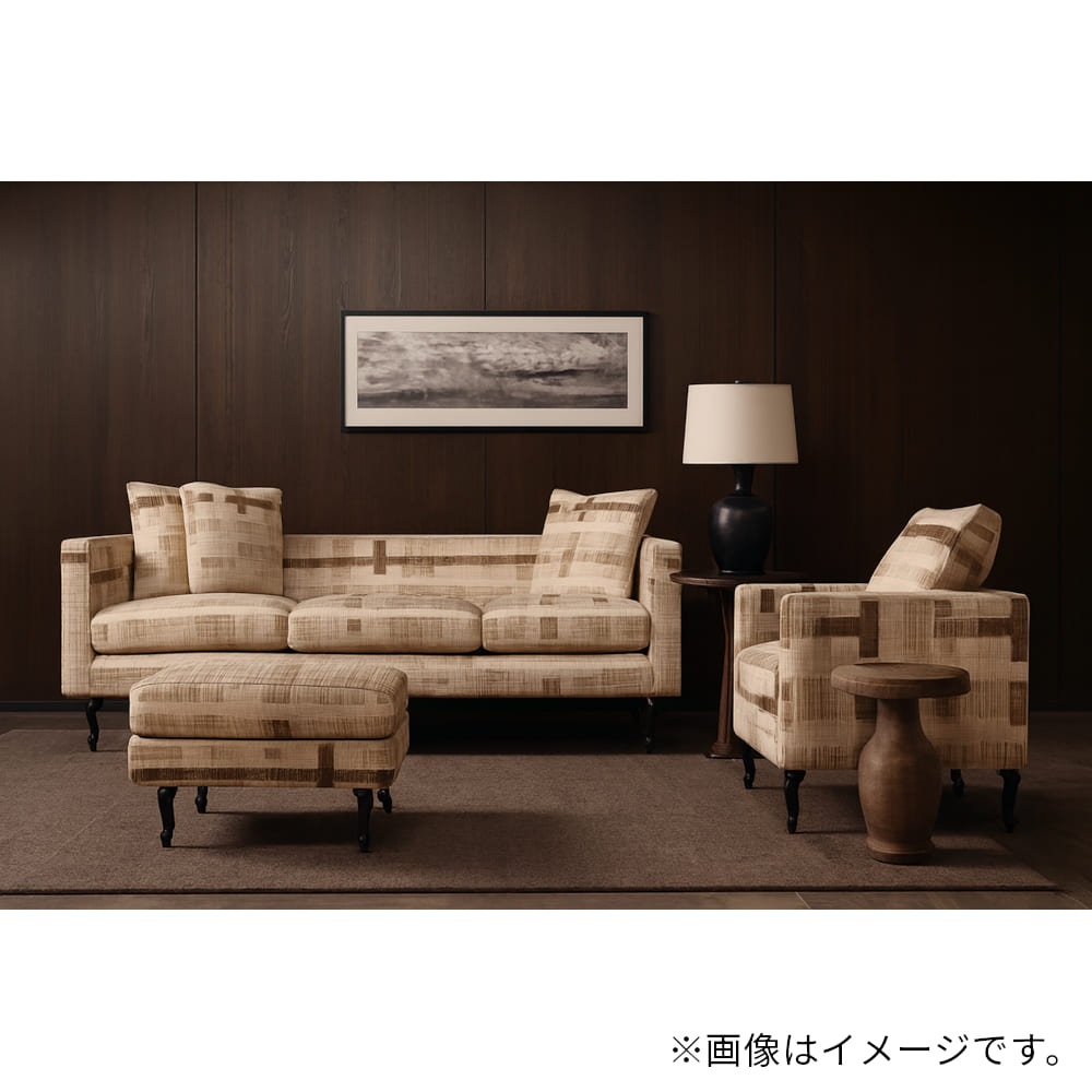 □moooi□ブティックシングル 1Pソファ チェック柄 マルセル