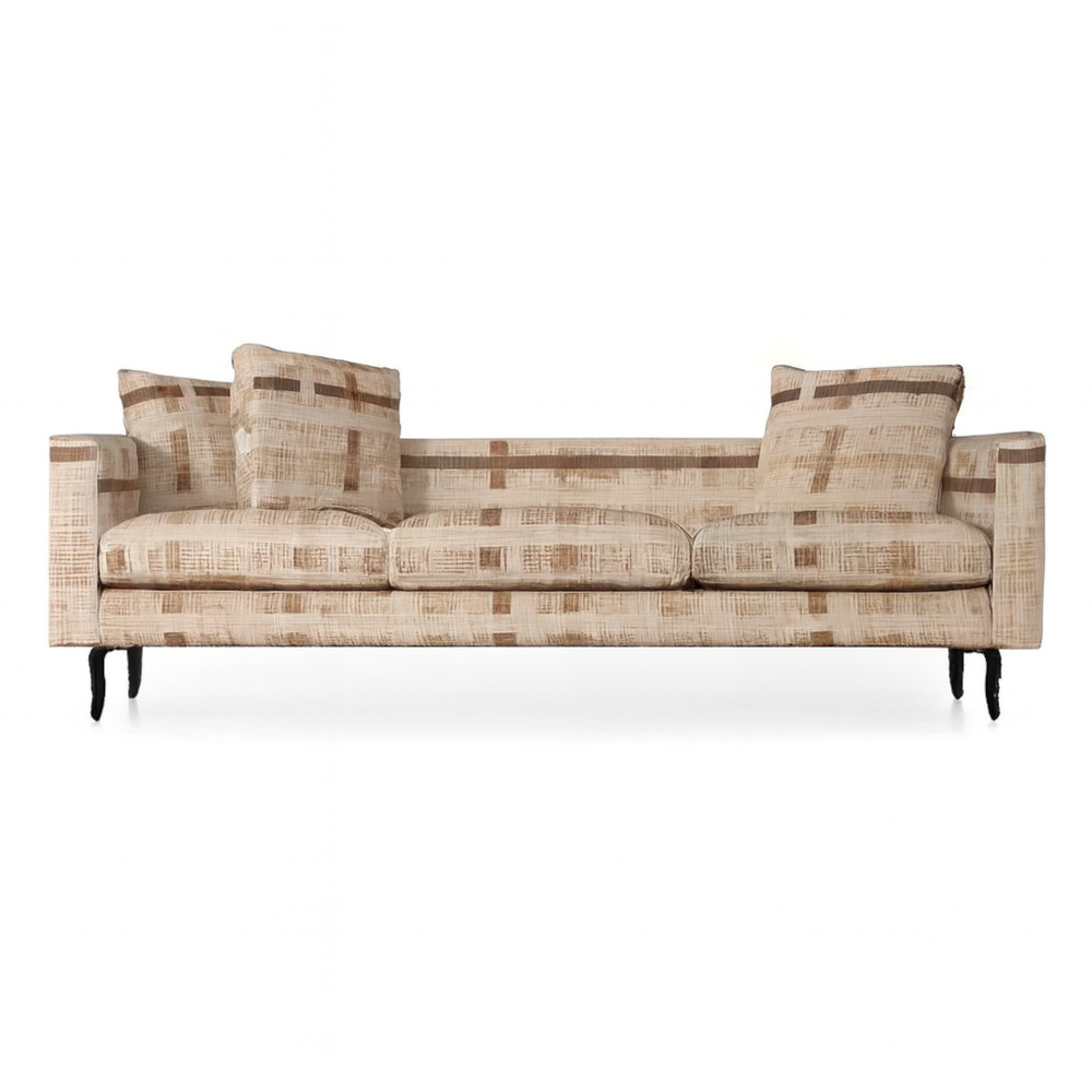 ■moooi■ブティックシングル 　1Pソファ　チェック柄　マルセル・ワンダース ブティックソファニューヨークToes BLKセット｜moooi Japan｜モーイ