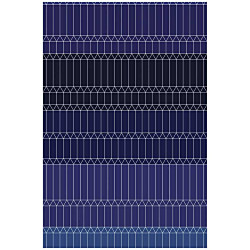 ジグザグブルー moooi Carpets｜モーイカーペット