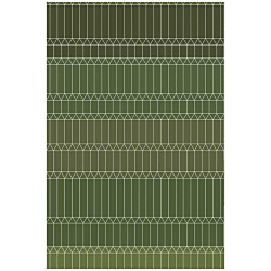 ジグザググリーン moooi Carpets｜モーイカーペット