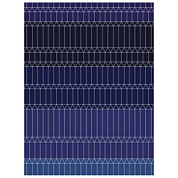 ジグザグブルー