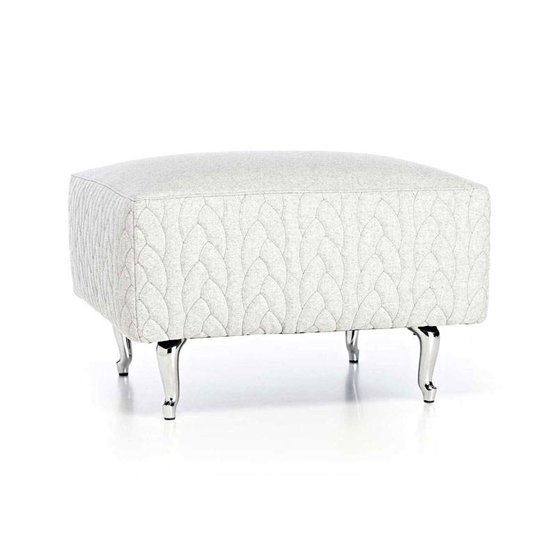 【国内在庫限り】ブティックフットスツール デルフトグレイジャンパー Toes chrome ソファ