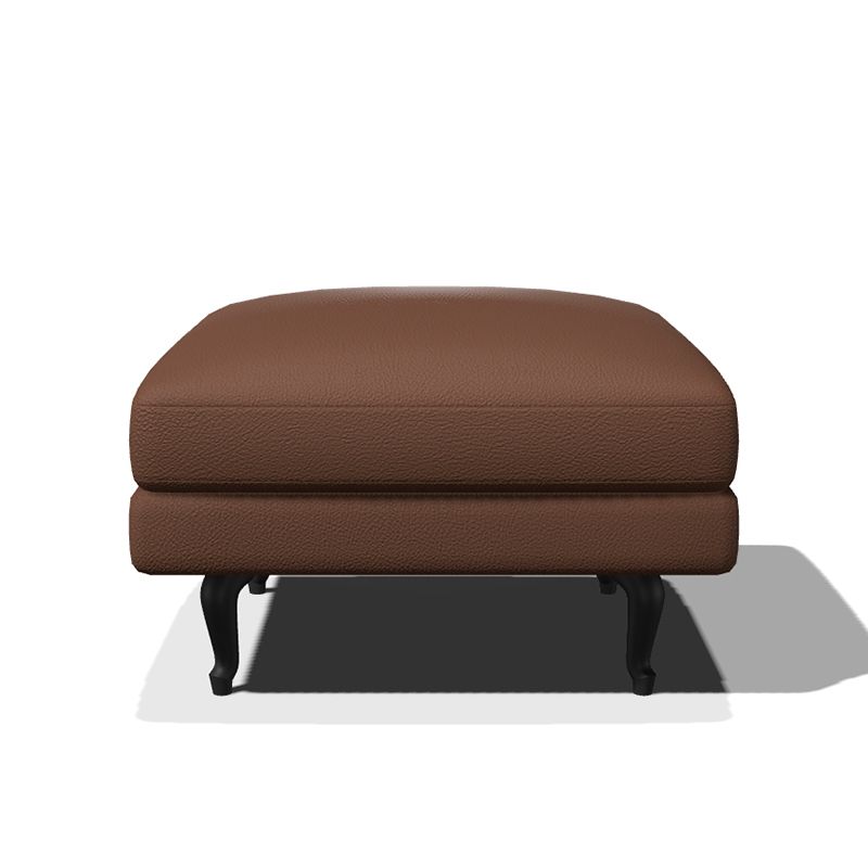 【国内在庫限り】ブティックフットスツール ブラウンレザー Toes BLK ソファ