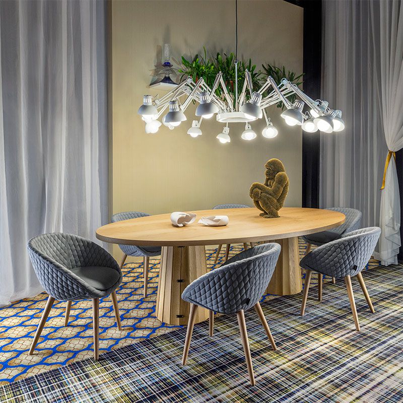 コンテナテーブルトップ ウッドオーバル2615｜moooi Japan｜モーイ